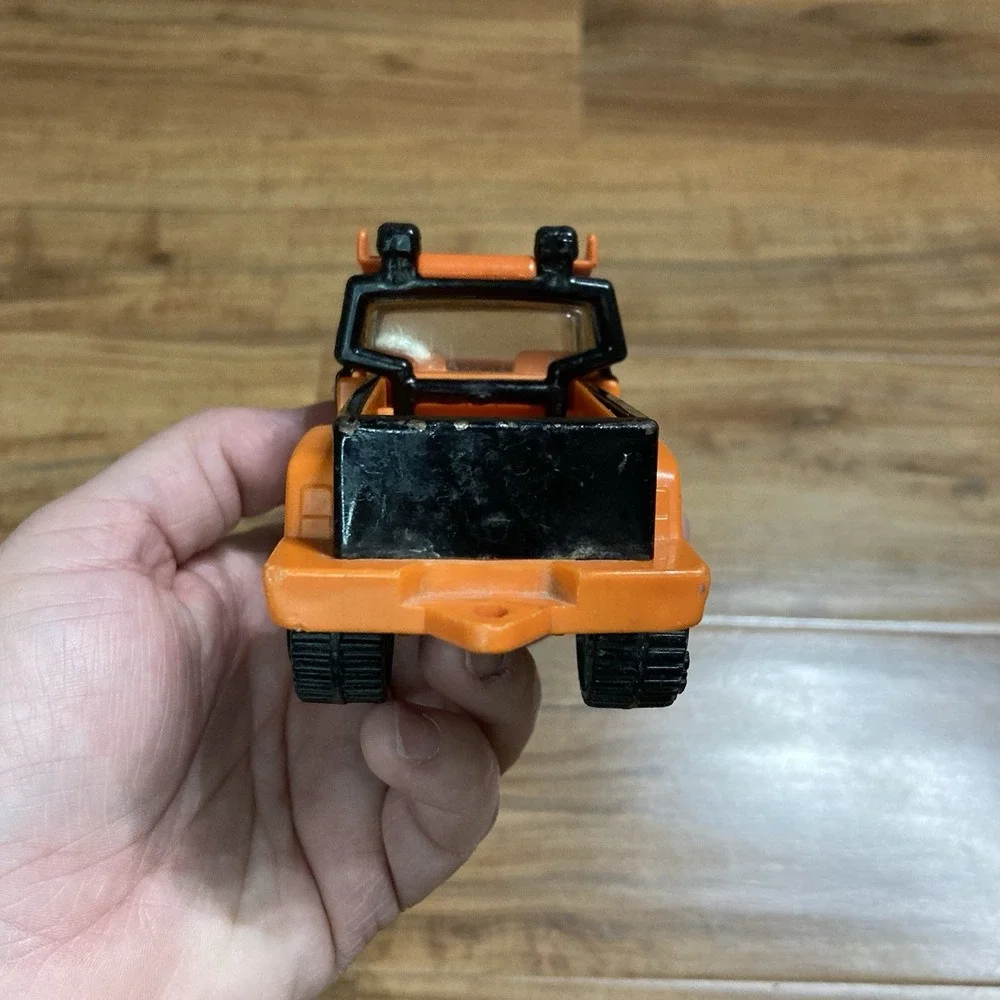 Vintage Tonka 1982 Dust Devil You Metal Pick Up Truck 4x4 Rare Black & Orange‎